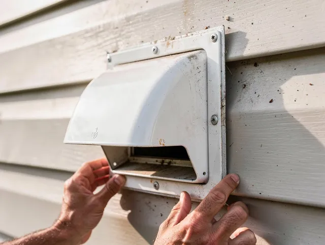 Kendale Lakes Dryer Vent Cleaning technician delivering thorough residential dryer vent cleaning service in Kendale Lakes
